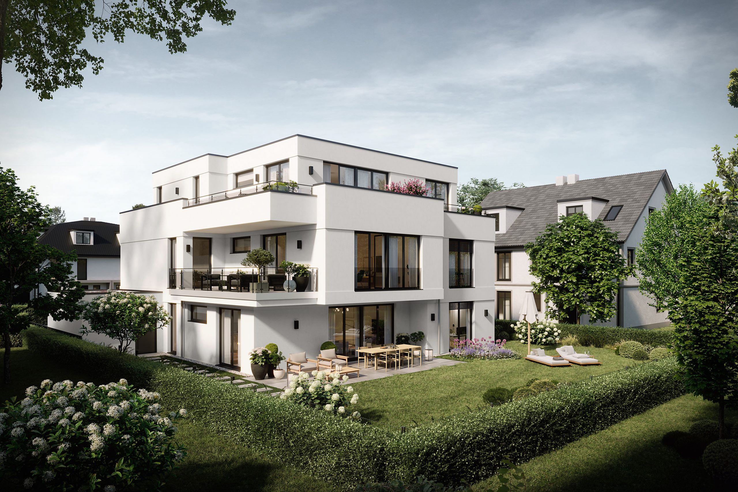 慕尼黑Hadern区 3户豪宅新房出售 德上房产 DeSH Real Estate GmbH